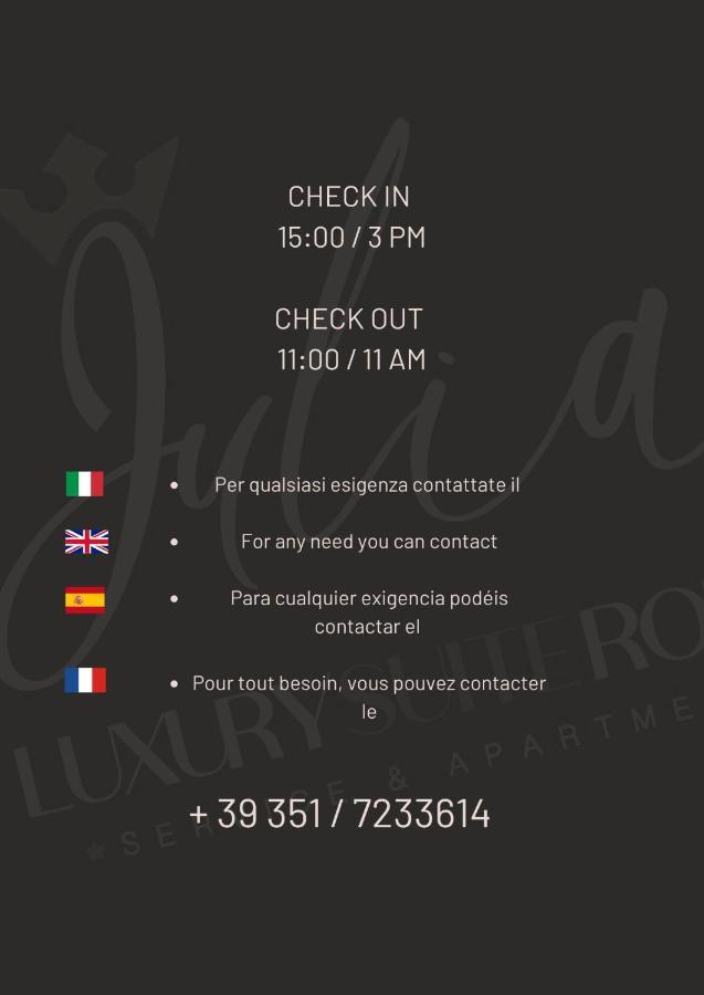 Julia Luxury Suite Roma Dış mekan fotoğraf